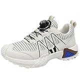 Leichtrit Zapatos de Golf Impermeables para Hombre,para Entrenamiento al Aire Libre