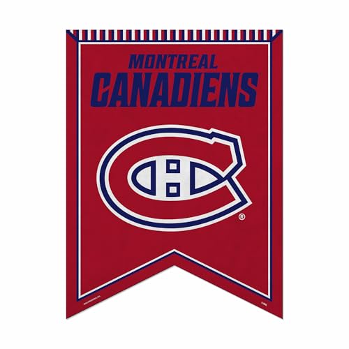 Rico Industries NHL Hockey Montreal Canadiens 18" X 24" Rafter Felt Pennant