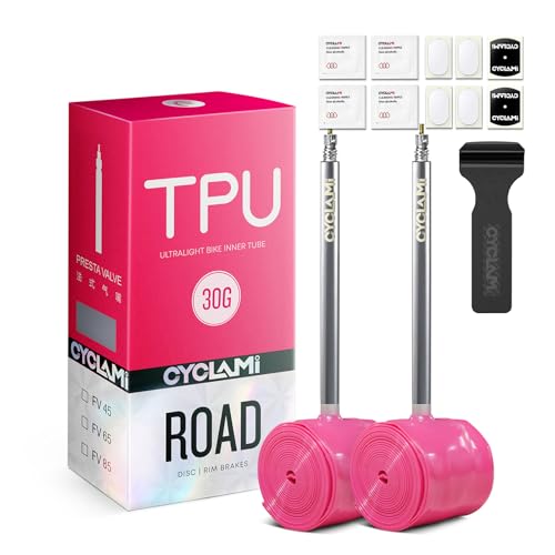 Chambre à air en TPU 700C ultra légère de 30g pour la performance en vélo de route