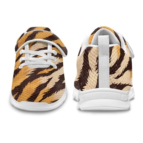 Athletic Sneaker for Boys Teen,Kids Girls Non-Slip Sneakers with White Sole Children's Single Buckle Sneakers2