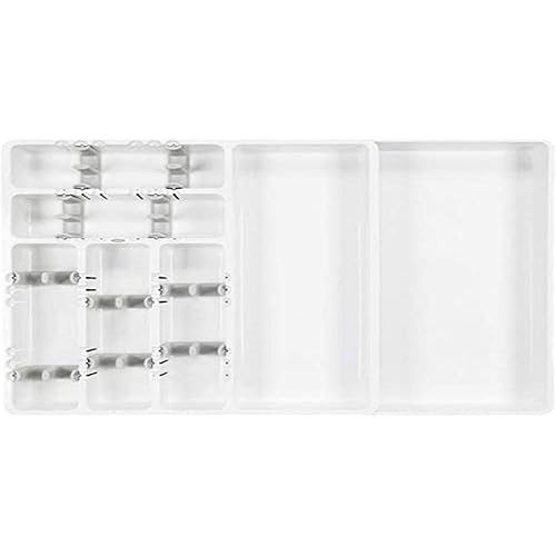 OXO Good Grips Large Expandable Utensil Organizer - White