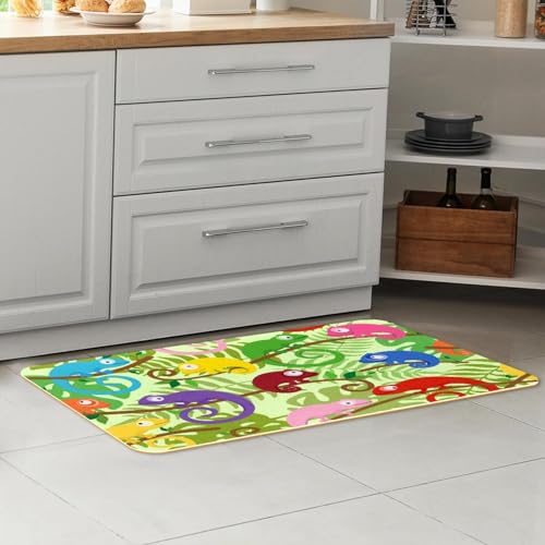 Tapete de cocina absorbente y lavable VAPOKF para evitar resbalones 7