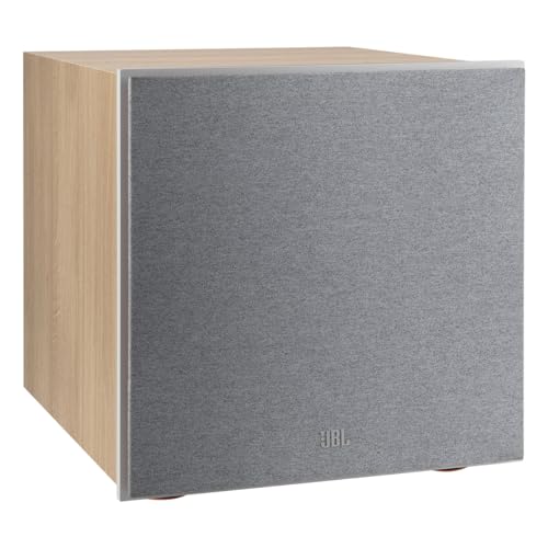 Image of JBL Stage 2 200P 300 Watt 10 Inch Powered Subwoofer - Pair (Latte)