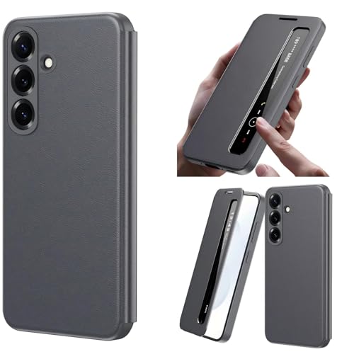 Étui Samsung Galaxy A16 avec rabat Smart View et coque fine