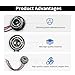 2PCS 1157 LED Bulb Socket Plug, Waterproof Turn Signal Brake Light Tail Light Socket Harness, Base Plug Connector Professional Car Accessories Fits Most Cars, Trucks, SUVs