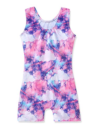 Collants para meninas Ginástica unicórnio sereia arco-íris cupcake dinossauro brilhante Biketard 2-1