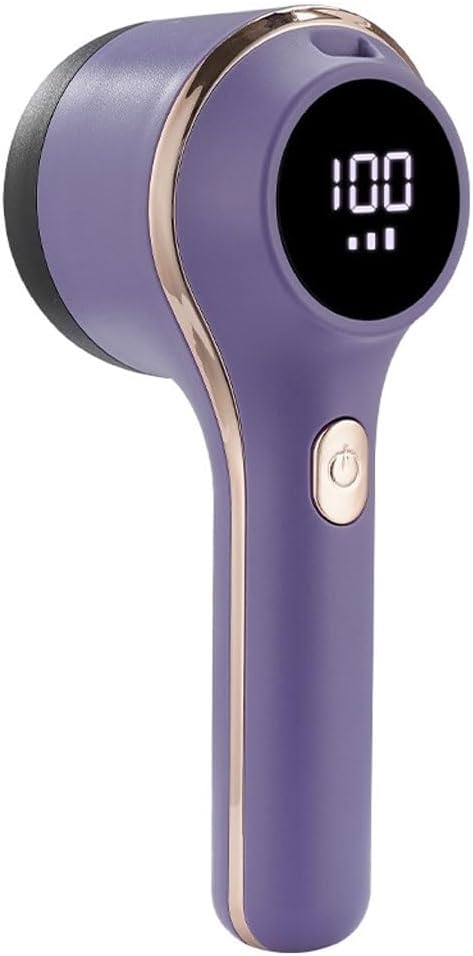 Fabric Shaver Defuzzer Electric Lint Remover Rechargeable Sweater with Stainless(D)