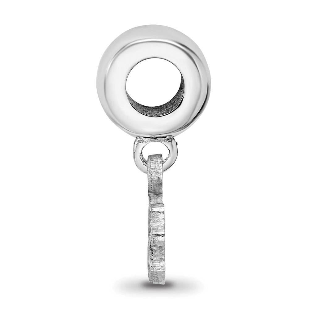 LogoArt Sterling Silver Univ. of Pittsburgh XS 'Pitt' Dangle Bead Charm