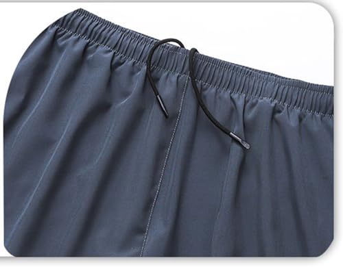 Yuecarcar Shorts de corrida masculinos 2 em 1 de secagem rápida com forro, shorts de treino com bols