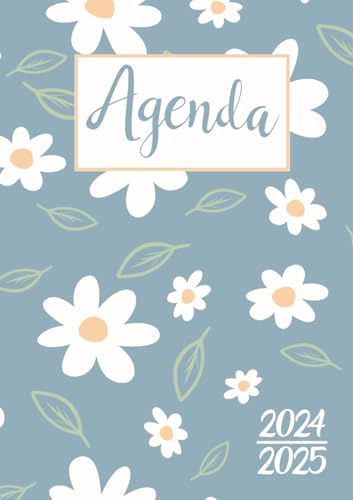 Agenda Scolaire 2024-2025: Marguerites Couleurs Pastel | Journalier (une page par jour) | 12x17 cm | 300 pages | Couverture souple | sept 2024 – juil ... Collège et Lycée | Etudiants | Fleurs, filles