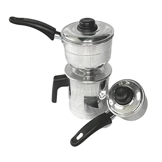 Cuscuzeiro Individual Com 2 Conchas Prático Porção Única Serve 1 ou 2 Pessoas (Polido)