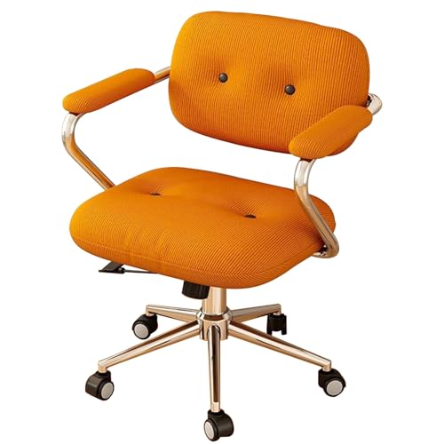 Chaise de bureau réglable : le design contemporain en velours et métal
