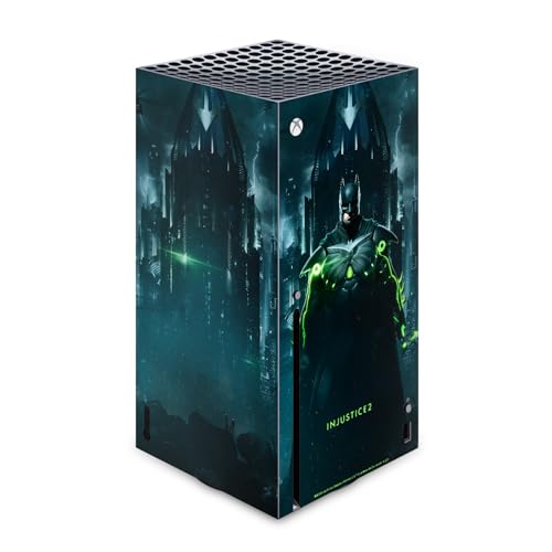 Autocollant de Jeu Xbox Series X Injustice 2 - Skin Vinyle Batman pour Console de Salon