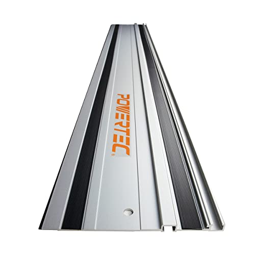 POWERTEC 71387 110" Track Saw Guide Rail Joining Set for Makita or