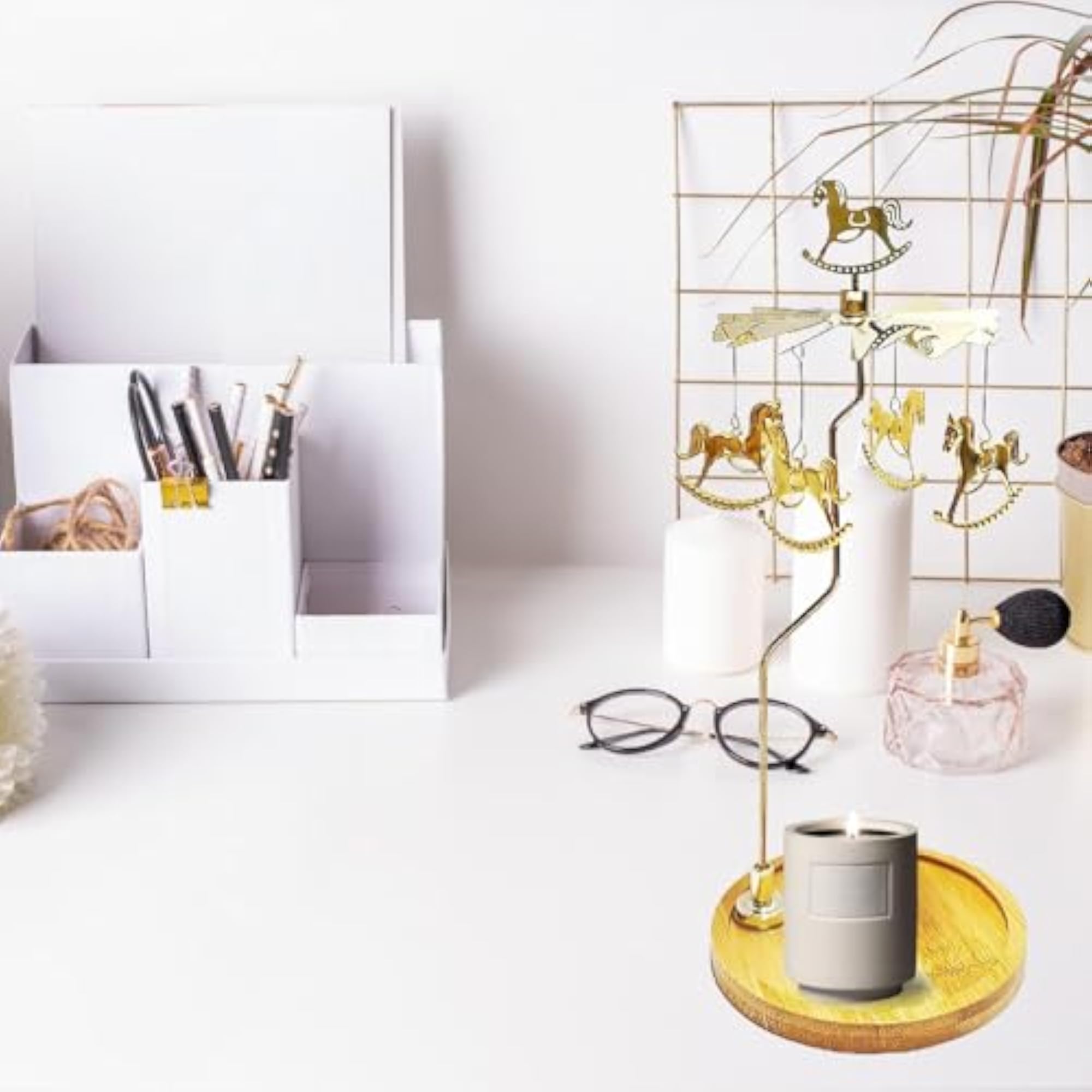 Rotary Candle Holder Gift Ornament