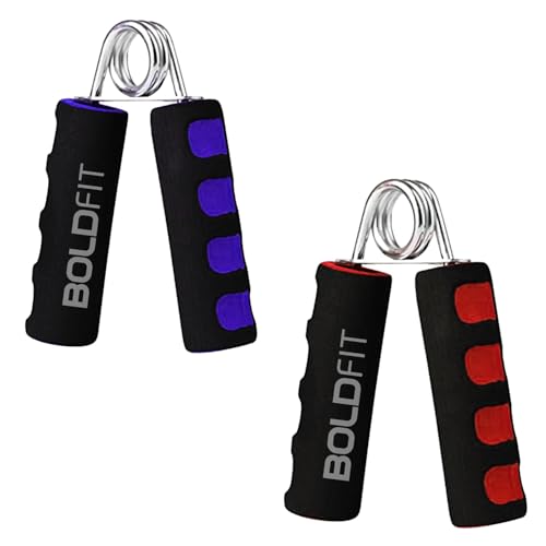 Boldfit Hand Grip Strengthener with Foam Handle, Hand Gripper for Men & Women for Gym Workout Hand Exercise Equipment to Use in Home for Forearm Exercise, Finger Exercise Power Gripper Red-Black (B0CST2LZND) Amazon Price History, Amazon Price Tracker