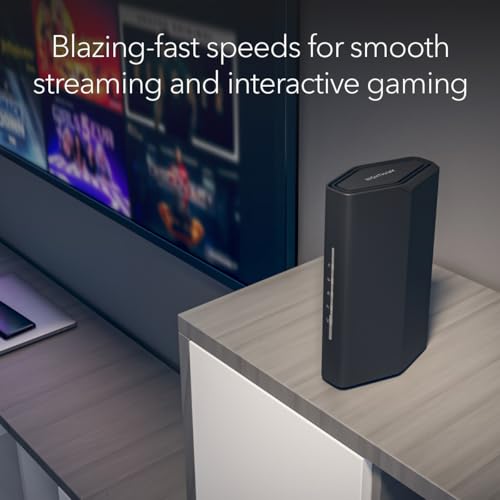 Image of NETGEAR Nighthawk Dual-Band WiFi 7 Router (RS100) - Router Only, BE3600 Wireless Speed (up to 3.6 Gbps) - Covers up to 2,000 sq. ft., 50 Devices - 2.5 Gig Internet Port - Free Expert Help