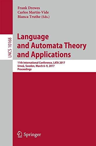 Buy Language and Automata Theory and Applications — BookShops.in