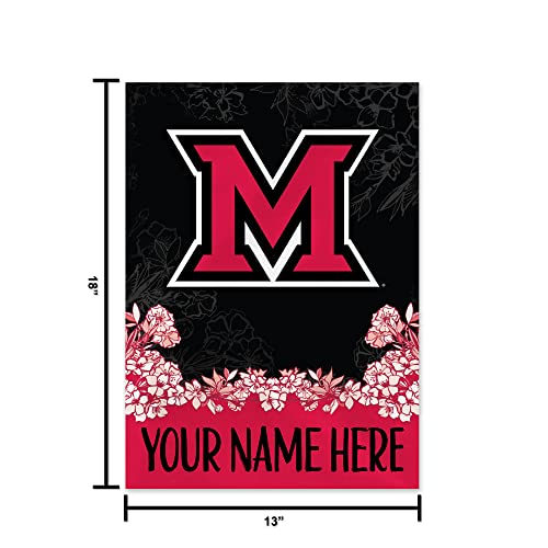 Image of Rico Industries NCAA Standard /Primary Personalized Garden Flag