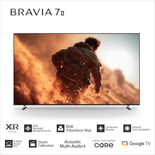 Image of Sony 248 cm (98 Inch) BRAVIA 7II True RGB Series 4K Ultra HD Google TV K-98XR70M2
