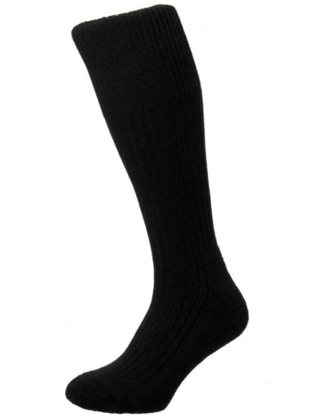 Hj Hall Men's Black Socks Commando Wool Rich Work Boot Socks (As8, Numeric, Numeric_6, Numeric_11, Regular, Regular, 6-11)
