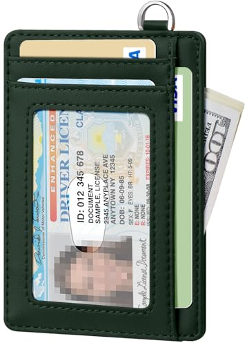 Image of FurArt Slim Minimalist Wallet RFID Credit Card Holder for Men | slim minimalist compact rfid id window thin