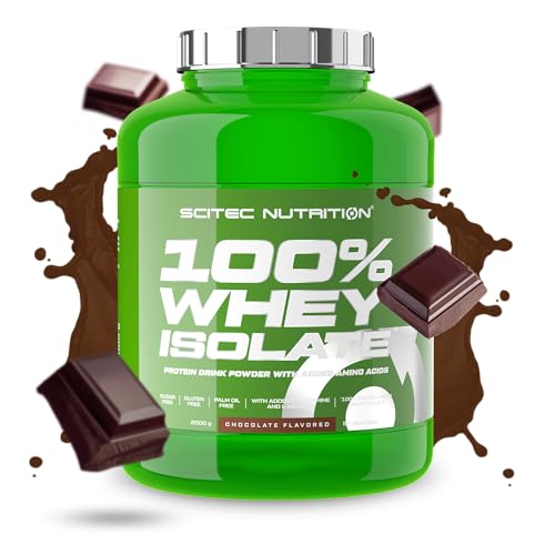 2. Scitec Nutrition 100% Whey Isolate Suplemento Nutricional de Proteínas
