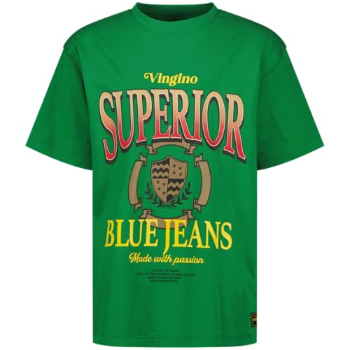 Vingino T-Shirt Hanis Size 2 in Color Rolling Hills Camiseta, Verde, 2 años para Niños