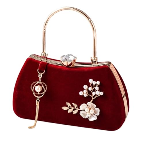 Pochette de fête pour mariée résolvant le manque d'élégance des grands sacs