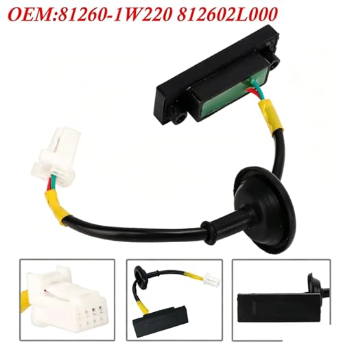 Bouton hayon arrière voiture pour charger facilement le coffre i30
