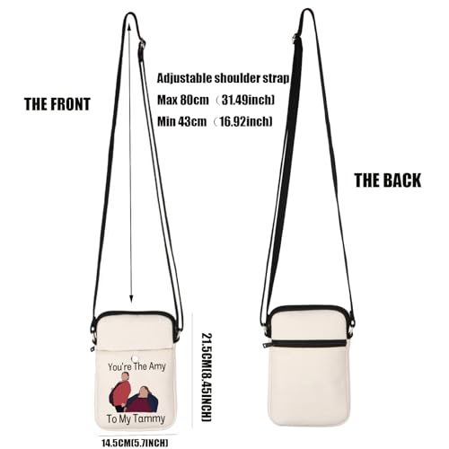 PXTIDY You're The Amy To My Tammy Crossbody Bag 1000 Pound Sisters Amy and Tammy Fans Gift Reality TV Gift Comedy Merchandise2