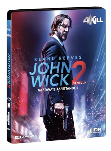 John Wick Capitolo 2 Blu-Ray 4K Ultra HD combo dos discos físicos 2