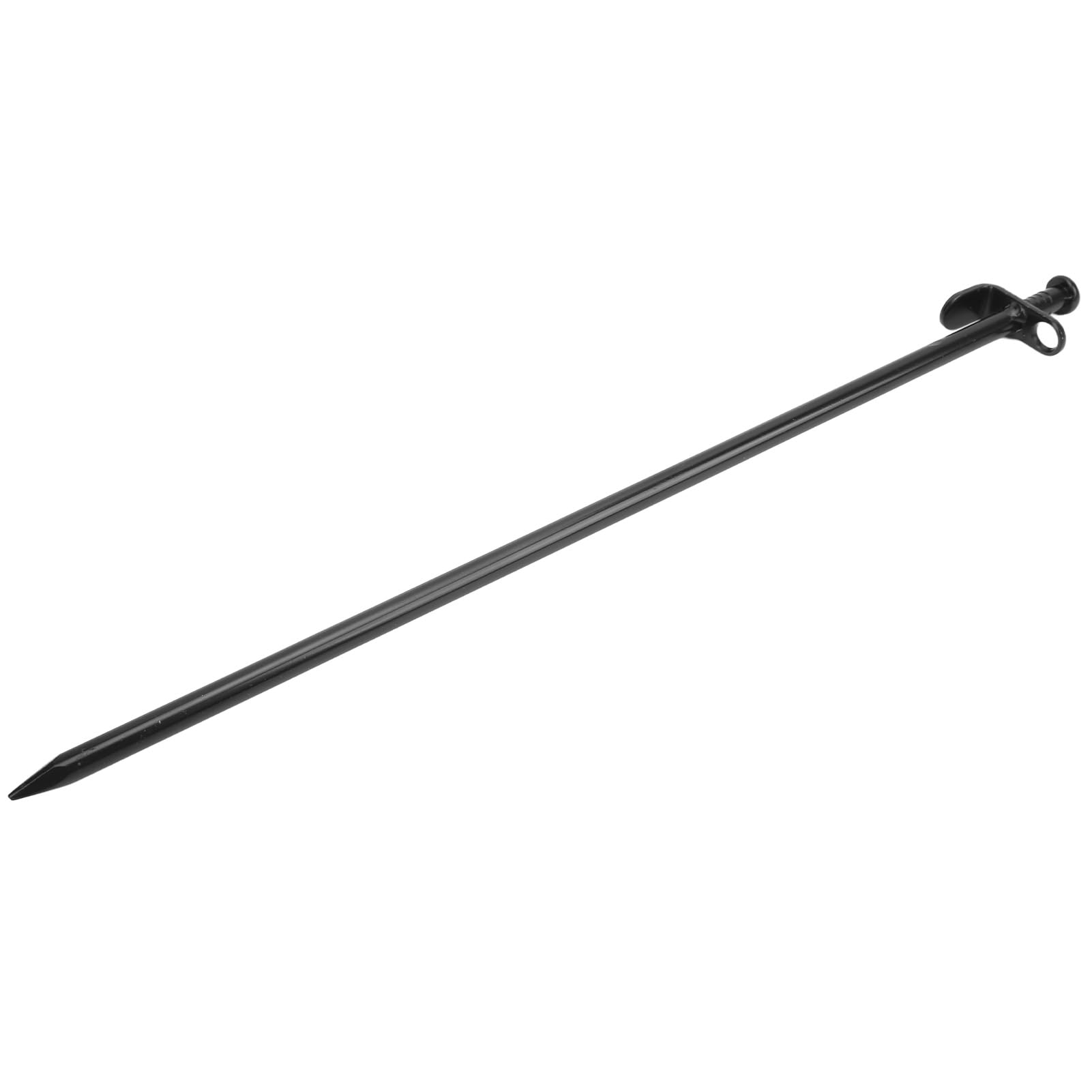 Piquets de Tente Durables pour Une Pénétration Facile du Sol, Piquet de Camping en Acier Résistant à la Corrosion, Lot de 5 pour Auvent Extérieur (40 cm)