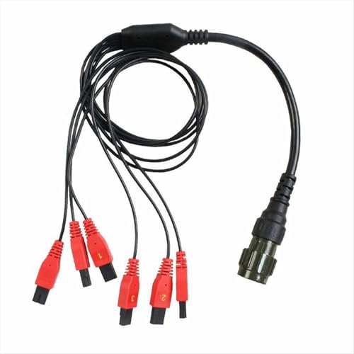 Consejos para Comprar Cables principales los más solicitados. 46 Cable principal de prueba de señales de pulsos de impulsos para probador de limpiador de inyectores 602A Reemplazo de cable de señales de pulsos Accesorio de limpieza de...