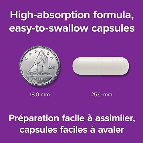 Webber Naturals Magnesium Citrate 150 mg, 120 Capsules, High Absorption Mineral, Supports Bone and Muscle Functions by Webber Naturals - Image 6