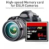 64GB UDMA Speed Up to 160MB/s Camera CF Card.for Professional Photographer Enthusiast