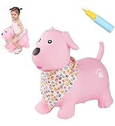 Inflatable Bouncy Horse For Toddlers – Panda Hopper Ride-On Toy, Soft Plush, Up To 100 Lbs