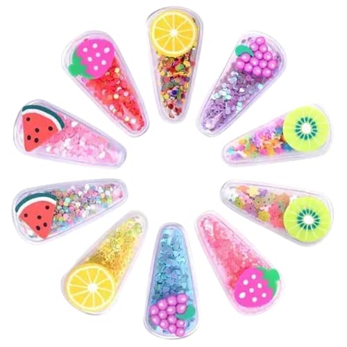 NANDANA COLLECTIONS 6 Pcs Shiny Glitter Tic Tac Pins Multicolour Hair Clips for Girls Babies Kids (B0BQ73PY1B) Amazon Price History, Amazon Price Tracker