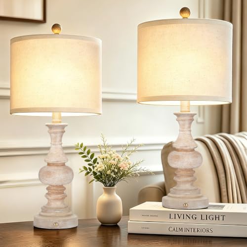 ShineTech Rustic Rechargeable Table Lamp
