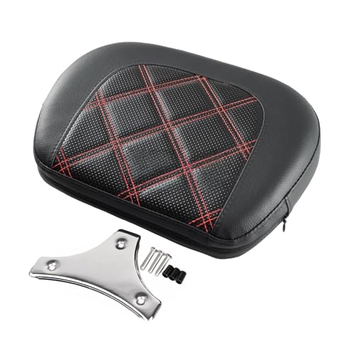 Support chromé pour dossier de passager moto Touring CVO et Road King
