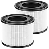 AP-S0610L Replacement Filter, Compatible with MOOKA AP-S0610L Air Purifier, 3-IN-1 H13 True Replacement Filter, Pre-filter & Activated Carbon filter for Pet Odors, 2 Pack