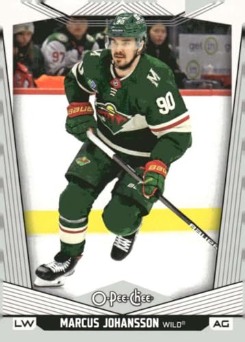 2024-25 O-Pee-Chee #321 Marcus Johansson Minnesota Wild NHL Hockey Base Trading Card