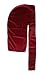 Men's Women's Premium Velvet Durag Cap Headwrap with Long Strap