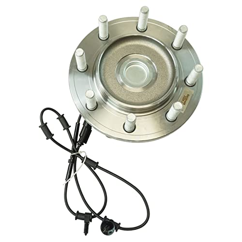 Image of TRQ 2 Piece Front Wheel Bearing & Hub Assembly Set Compatible with 2012-2013 Ram 2500 2012 3500