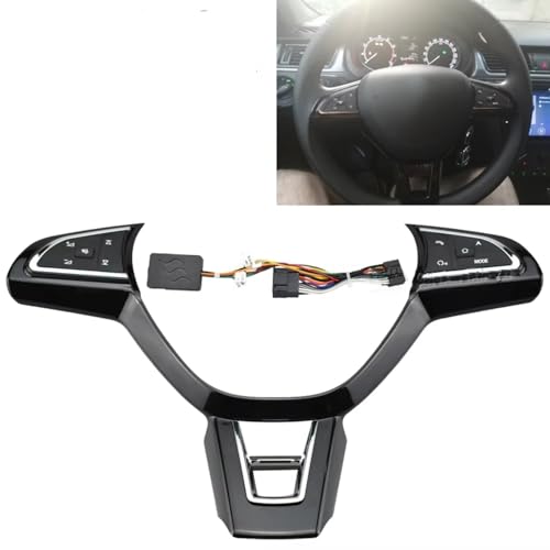 Botón de control volante multifunción Skoda Octavia con interruptor de audio 6