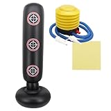 自宅用エアサンドバッグ 運動不足解消 ストレス発散 老若男女 自動で起き上がる 連打 ターゲット エアポンプ付き 全長160cm