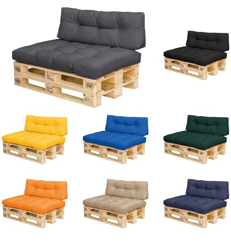 Royal Schneider Set Sitzkissen Rückenkissen Palettensofa Palettenpolster -...