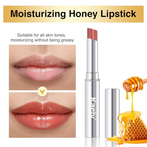Image of evpct Honey Lipstick Moisturizing Tinted Lip Balm for Older Women, 03#