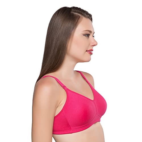 Image of TRYLO Cotton Riza Minimizer Women's Non-Padded Non-Wired Seamless Molded Bra