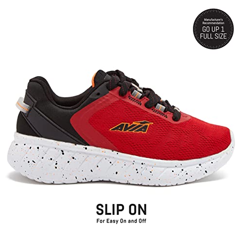 Avia Avi-Monsoon Slip On Boys Sneakers - Lightweight Athletic Running Shoes for Boys - Toddler, Little Kid, and Big Kid Sizes 11 to 62